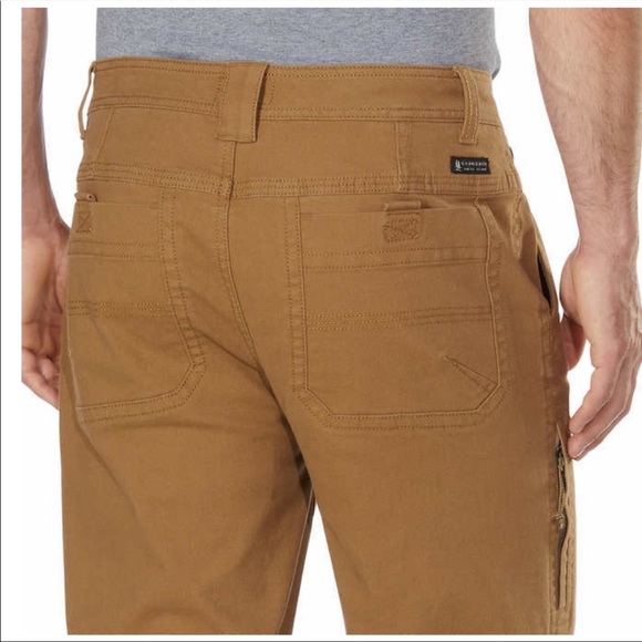 GH BASS Men’s Canvas Pant, Brown (W40 x L36) - Picture 4 of 6
